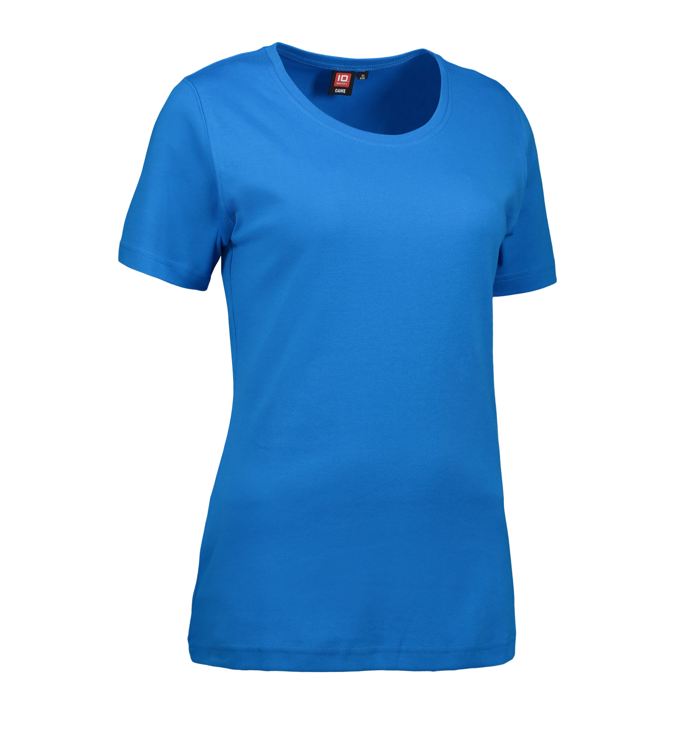 Turkis farvet langærmet dame t-shirt - L