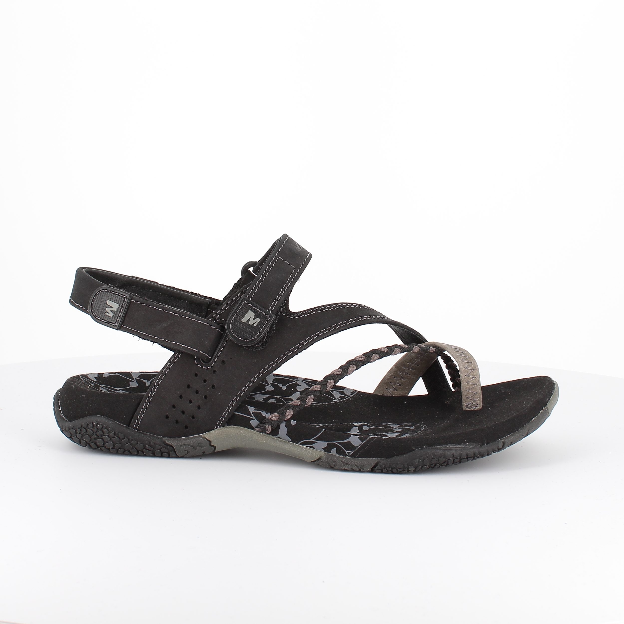 Se Merrell Siena sandalsko, sort-42 - Sandaler hos Sygeplejebutikken.dk