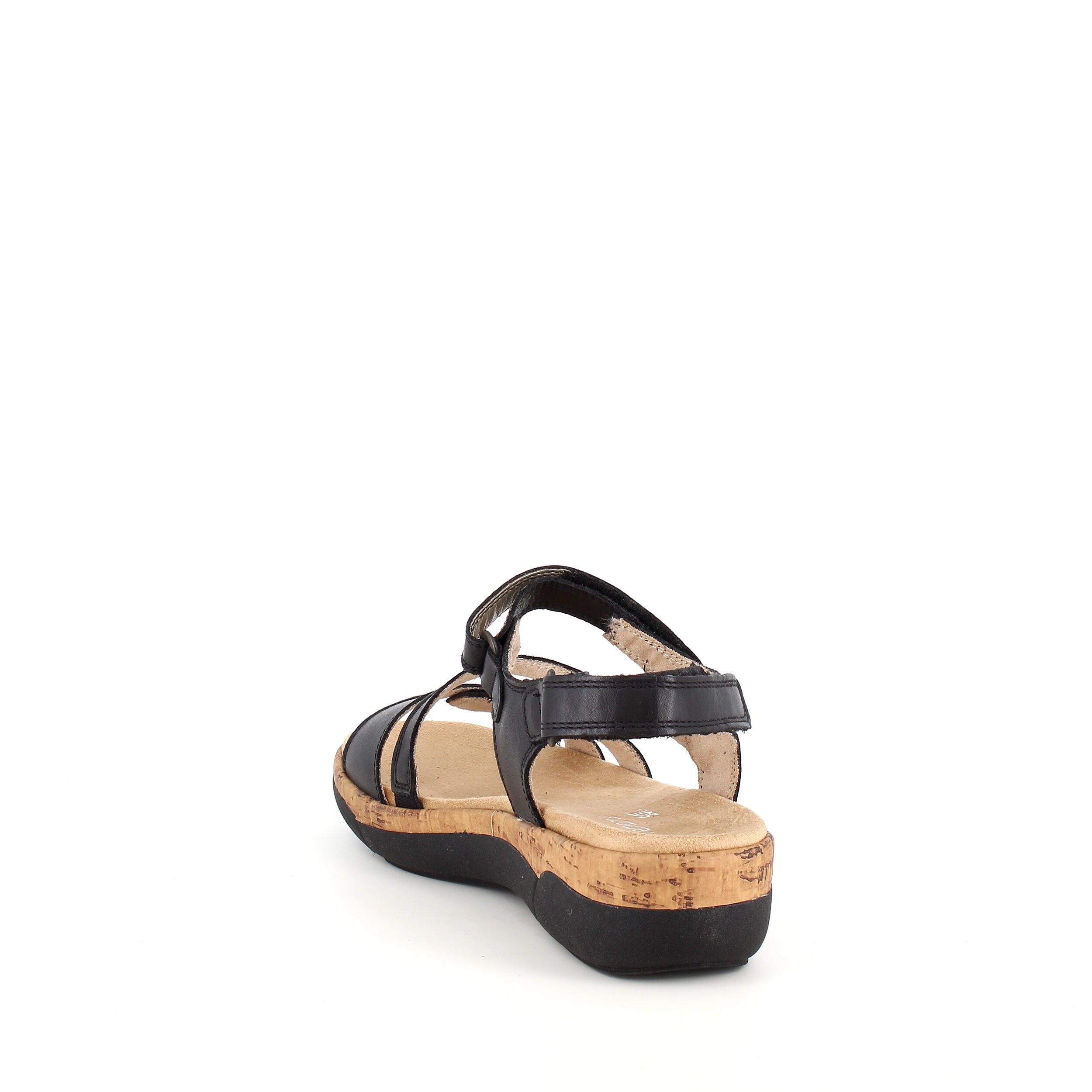 Flot sort sandal Remonte med sål - Sygeplejebutikken