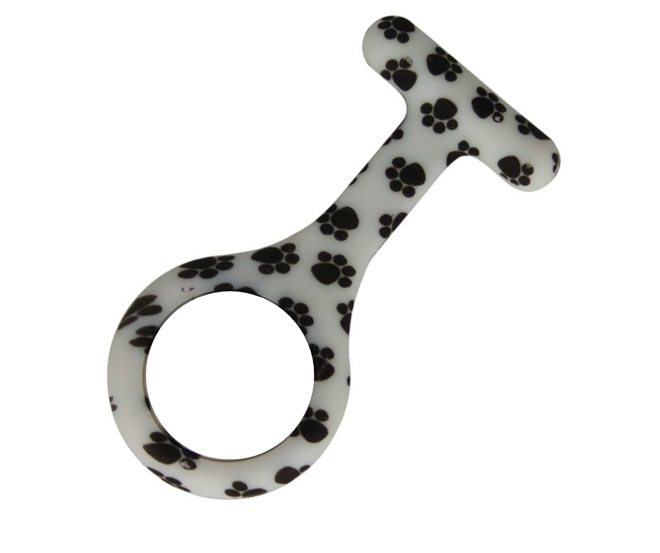 4: Cover til silikone sygeplejeure - Hundepoter