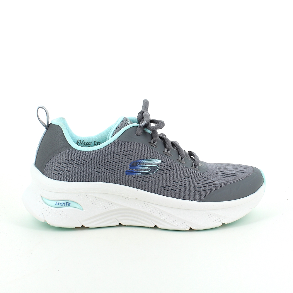 Billede af Smart grå sko fra Skechers med Arch fit - 37
