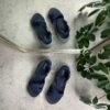 Blå sandal fra Skechers med god svangstøtte