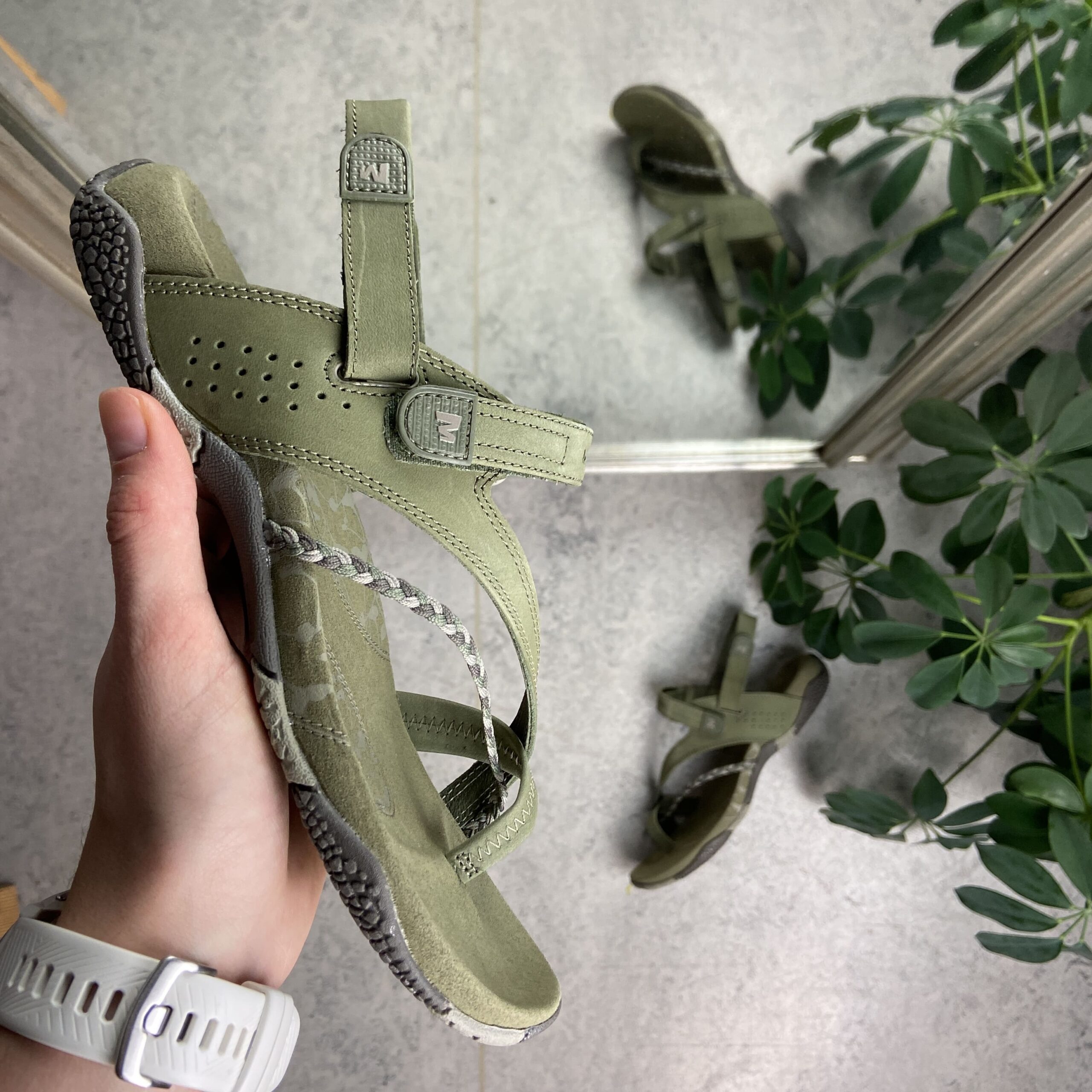 Merrell Siena sandal, klassikeren i grøn -