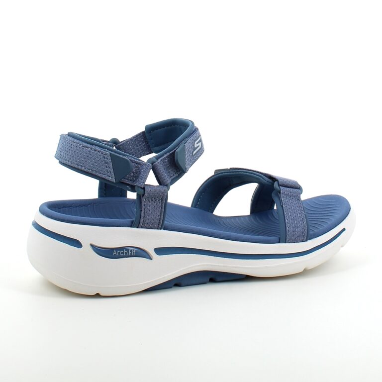 burst Vej prinsesse Lys blå sandal fra Skechers med god svangstøtte - Sygeplejebutikken