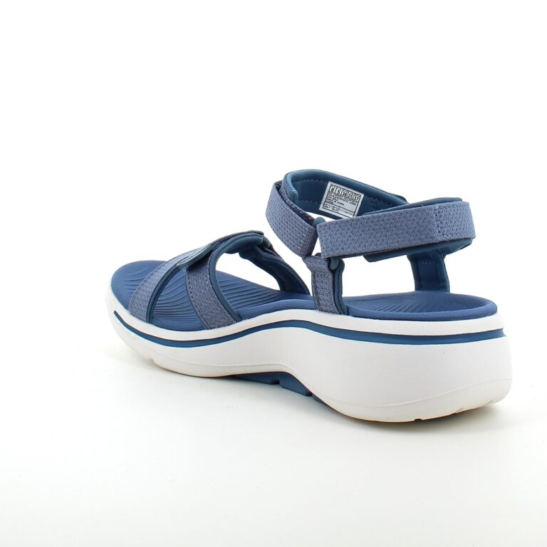 burst Vej prinsesse Lys blå sandal fra Skechers med god svangstøtte - Sygeplejebutikken