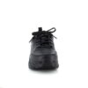 Skechers Work i sort skind med max cushioning såler