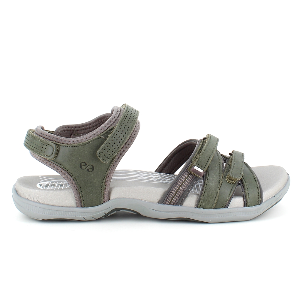 Olivengrøn sandal Green Comfort remme - Sygeplejebutikken
