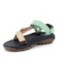 Multifarvet sandal fra Teva med tre regulerbare remme