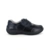 Sort sko med velcro lukning