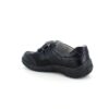Sort sko med velcro lukning