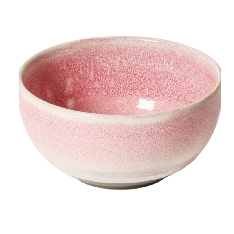 Skål, pink/grå, 7xø13 cm