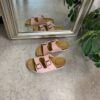 Pink Cruz biosandal med brede remme