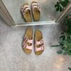 Pink Cruz biosandal med brede remme