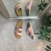 Pink Cruz biosandal med brede remme