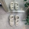 Beige sandal fra Cruz med svangstøtte og meget stødabsorbering