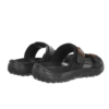Sort dame slip on sandal fra MBT med ergonomisk fodseng