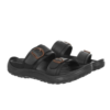Sort dame slip on sandal fra MBT med ergonomisk fodseng