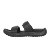 Sort dame slip on sandal fra MBT med ergonomisk fodseng