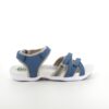 Blå sandal fra Green Comfort med fire indstillige remme