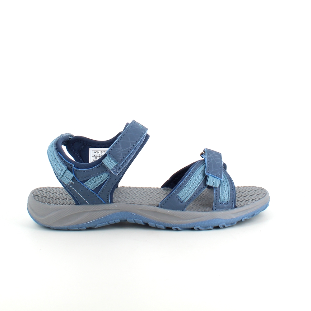 Billede af Lys blå sports sandal med 3 velcroremme fra Whistler - 40