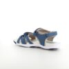 Blå sandal fra Green Comfort med fire indstillige remme