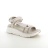 Beige sandal fra Cruz med svangstøtte og meget stødabsorbering