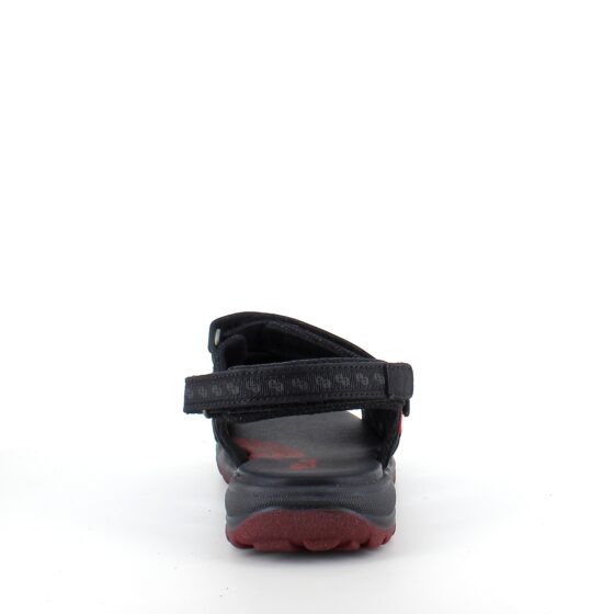 Sort Camino skind sandal fra Green Comfort.