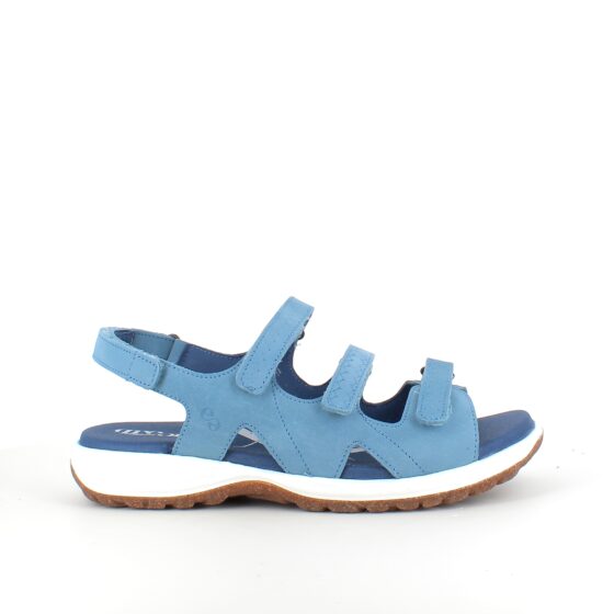 Blå Camino skind sandal fra Green Comfort.
