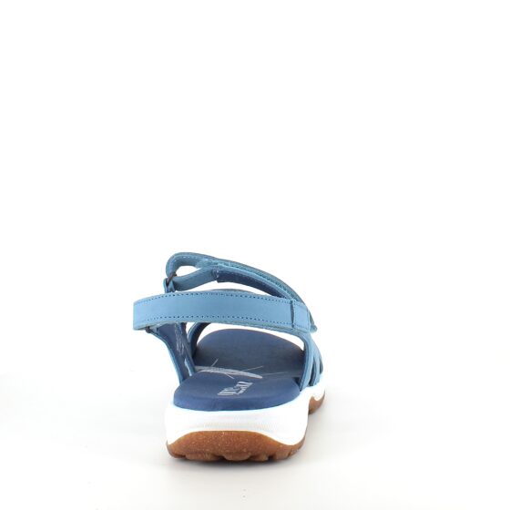 Blå Camino skind sandal fra Green Comfort.