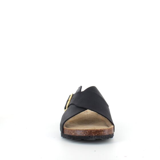 Sort biosandal fra Relaxshoe med bredde