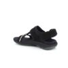 Sort, let sandal fra Merrell med masser af svangstøtte.