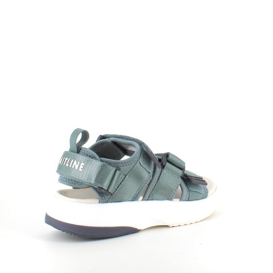 Grøn sandal fra Gaitline med gængesål