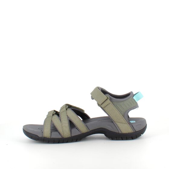 Teva Tirra, smart grøn sandal fra Teva med god svangstøtte