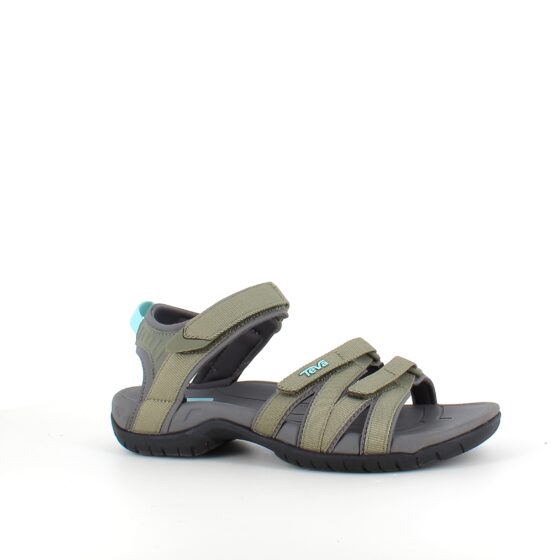 Teva Tirra, smart grøn sandal fra Teva med god svangstøtte