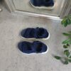 Navy vaskbar sandal med masser af stødabsorbering