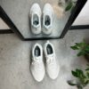 Åndbar hvid MaxCushioning sko fra Skechers