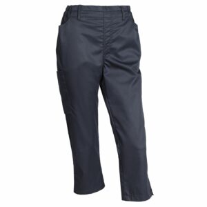 Nybo Navy Unisex Super Cool Capri Jeans, Pull-on, Elastik, Stretch