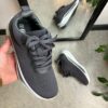 Mørkegrå sneakers med fremragende stødabsorbering