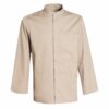 Nybo Khaki Unisex New Nordic Kokkejakke, Langærmet, Komfort, Strækbar