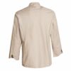 Nybo Khaki Unisex New Nordic Kokkejakke, Langærmet, Komfort, Strækbar