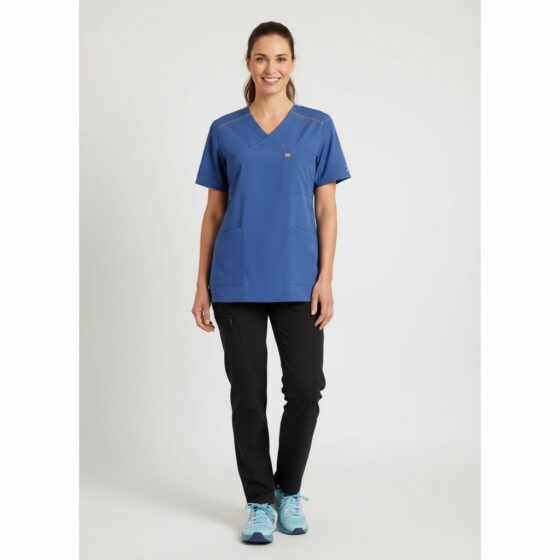 Nybo Blå Unisex Sporty Busseronne, Fleksibel, Slidstærk