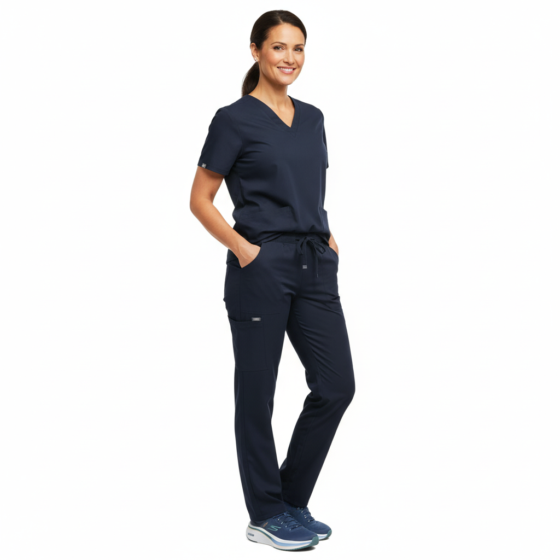 Nybo Navy Unisex Charisma Bukser, Elastik, Temperaturregulerende, Slidstærk