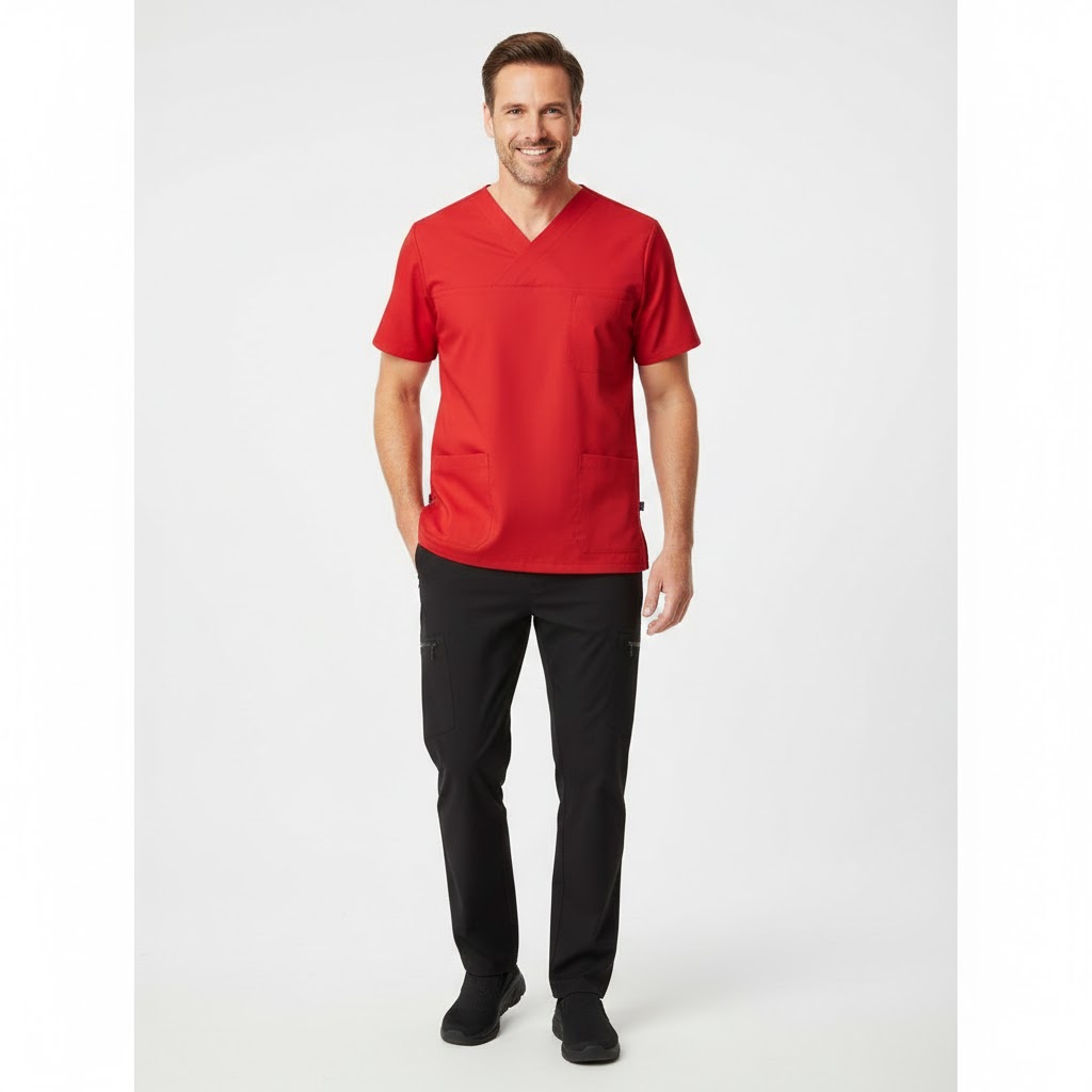 Nybo Rød Unisex Charisma Busseronne, Temperaturregulerende, Slidser, Justerbar pasform