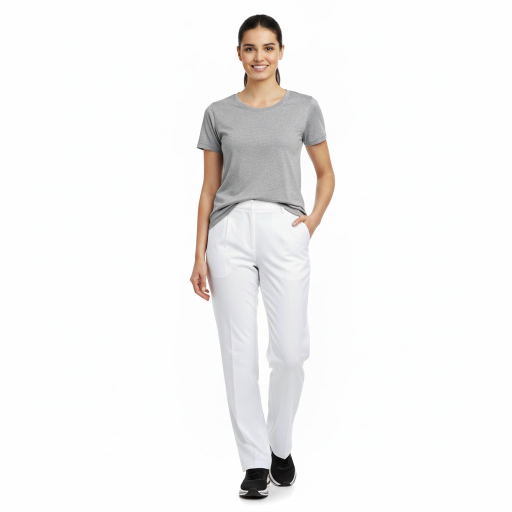 Nybo Hvide Damebukser, Club-Classic, Elastik i Bag