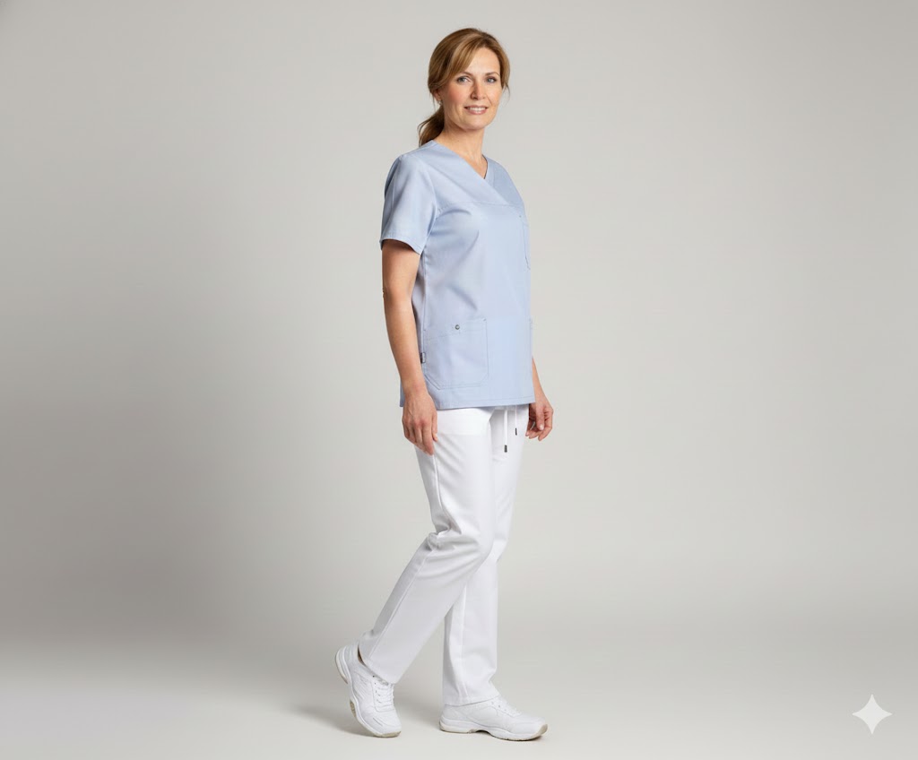 Nybo Lyseblå Unisex Nature Busseronne, Regulérbar, Slidstærk