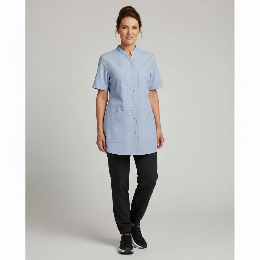 Nybo Lyseblå Damebusseronne, Nature, Stræk, Økologisk Bomuld