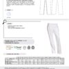 Nybo Hvide Unisex Club-Classic Bukser, Pull-on, Elastik, Komfort