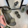 Grøn sandal fra Cruz med svangstøtte og meget stødabsorbering