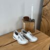 Hvid Rieker slip-on sneakers med sølv effekter