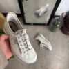 Hvid Rieker slip-on sneakers med sølv effekter